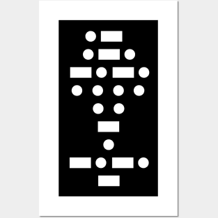 Architect Morse Code Posters and Art